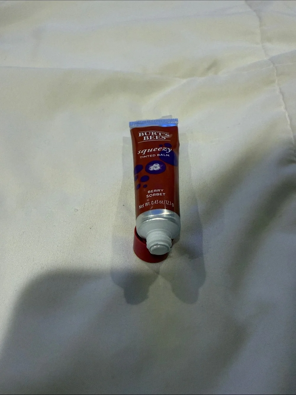 Burt's Bees Apricot Lip Shimmer & Berry Sorbet Squeezy Tinted Balm